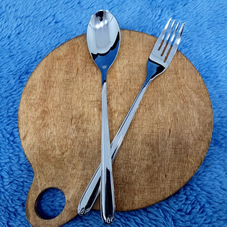 قاشق و چنگال لاکچری کابان کد 187 بسته 12 عددی ارسال رایگان