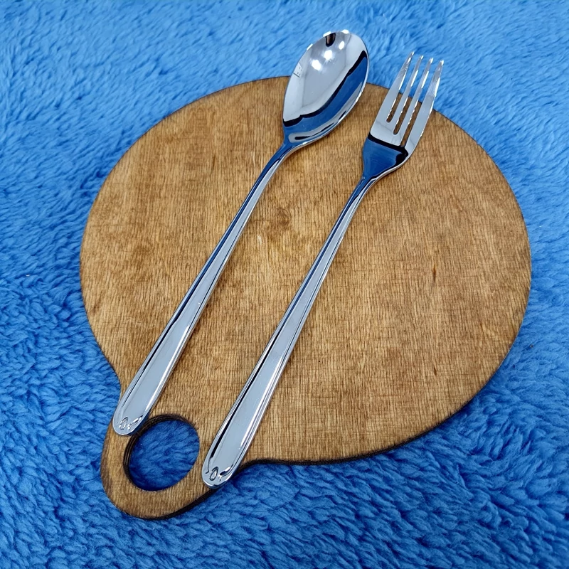 قاشق و چنگال لاکچری کابان کد 187 بسته 12 عددی ارسال رایگان