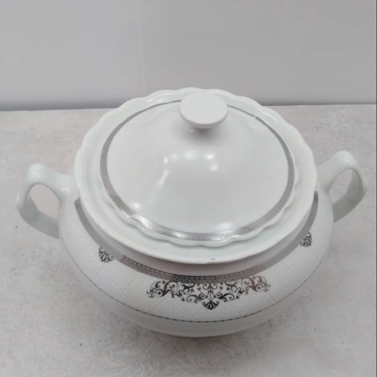 سوپ خوری درب دار چینی پارس کد 533 با ارسال رایگان