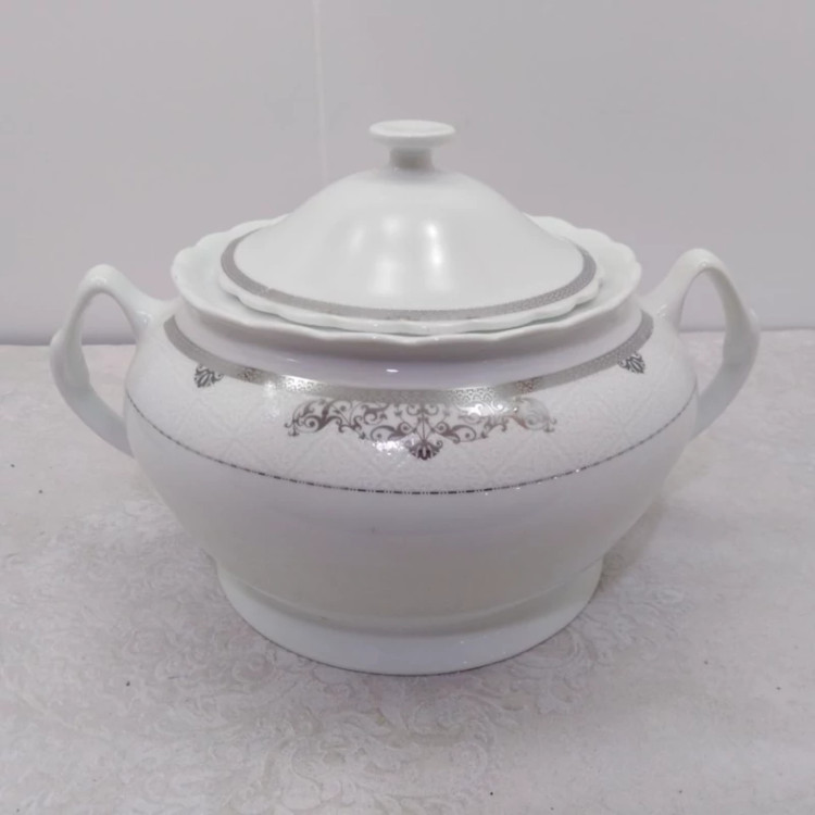 سوپ خوری درب دار چینی پارس کد 533 با ارسال رایگان