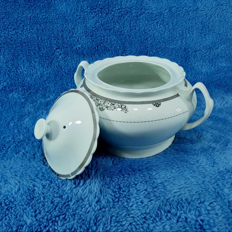 سوپ خوری درب دار چینی پارس کد 533 با ارسال رایگان