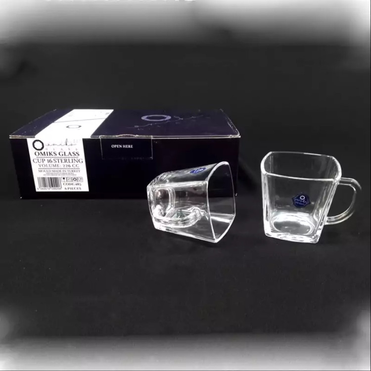 فنجان چای اونیکس مدل کار کد 485 بسته 6 عددی با ارسال رایگان