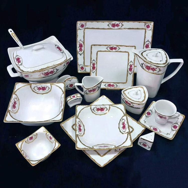 سرویس 101 پارچه چینی پردیس مدل ملانی ارسال رایگان