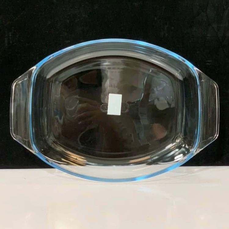 تابه بیضی پیرکس فرانسه سایز 35 در 24 کد 411 با ارسال رایگان