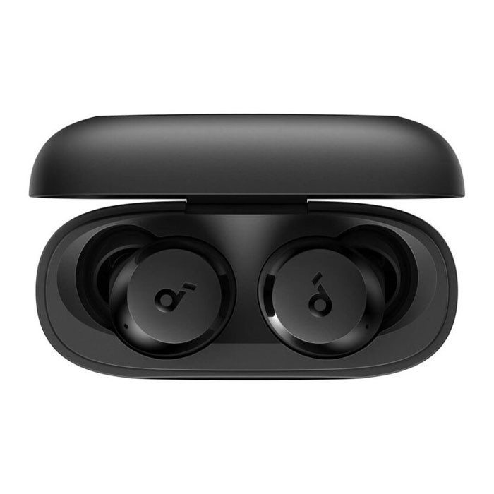 هدفون بلوتوثی انکر مدل Soundcore A25i بدون قابلیت نویز کنسلینگ، درگاه شارژ USB Type-C، دارای دو میکروفون داخلی با الگوریتم هوش مصنوعی، مقاوم در برابر پاشش آب
