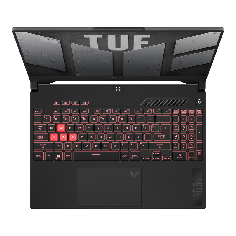 لپ تاپ 15.6 اینچ ایسوس مدل TUF Gaming A15 (2024) FA507UI-LP034W-R9 8945HS-RTX4070 8GB-16GB DDR5 5600MHz-1TB SSD-FHD 144Hz-W