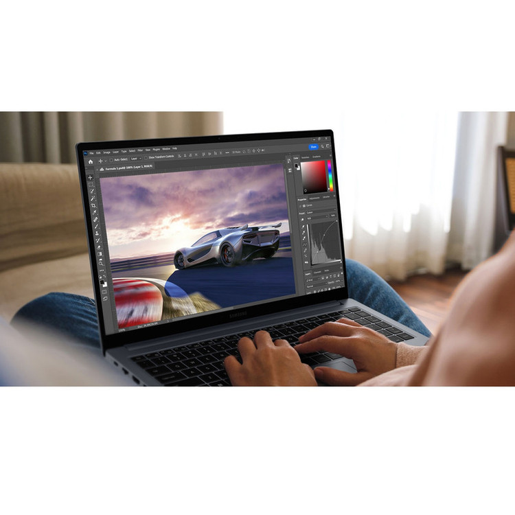 لپ تاپ 15.6 اینچی سامسونگ مدل Galaxy Book4-Core 7 150U-16GB LPDDR4x-512GB SSD-IPS-Backlit-Fingerprint