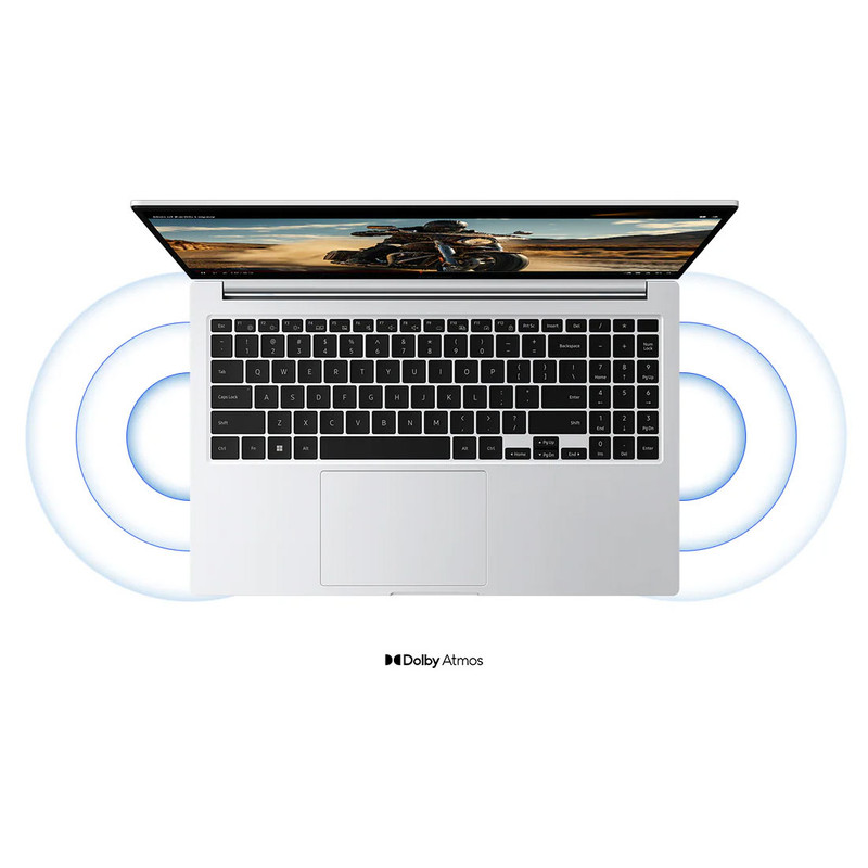 لپ تاپ 15.6 اینچی سامسونگ مدل Galaxy Book4-Core 7 150U-16GB LPDDR4x-512GB SSD-IPS-Backlit-Fingerprint