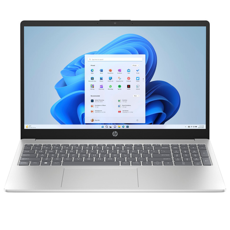 لپ تاپ 15.6 اینچی اچپی مدل fc0146dx-15-Ryzen 5 7520-8GB LPDDR5 5500MHz-1TB SSD-Touch- کاستوم شده