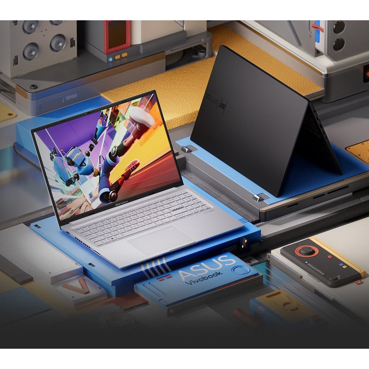 لپ تاپ 16 اینچی ایسوس مدل Vivobook 16X K3605VC-i5 13420H-RTX3050 4GB-16GB DDR4 3200MHz-512GB SSD-IPS 144Hz-Backlit به همراه کیف - کاستوم شده