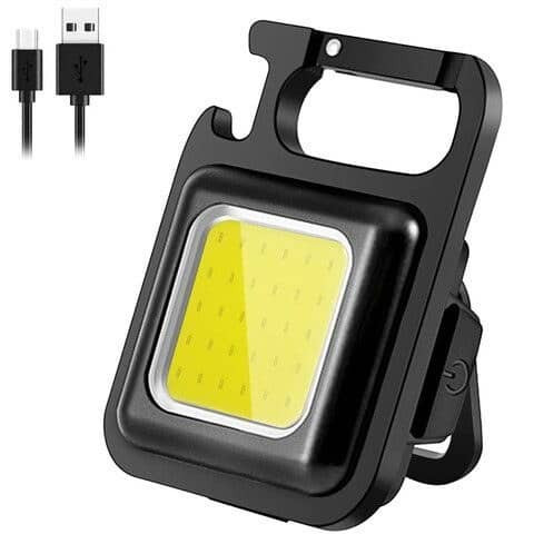 چراغ قوه شارژی KEYCHAIN LIGHT (گیره پلاستیکی)
