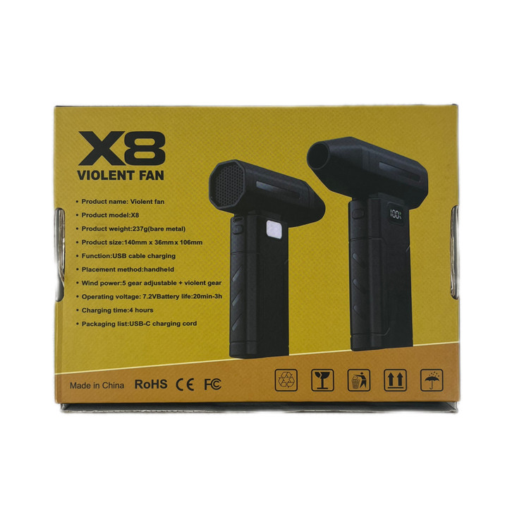 جت فن شارژی Violent Fan مدل X8