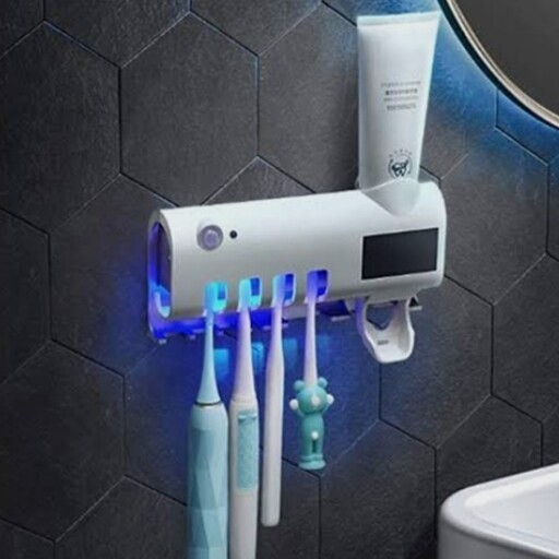 جامسواکی و ضدعفونی کننده مسواک شارژی و خورشیدی و خمیرداندان ریز دستی مدل JX-5588