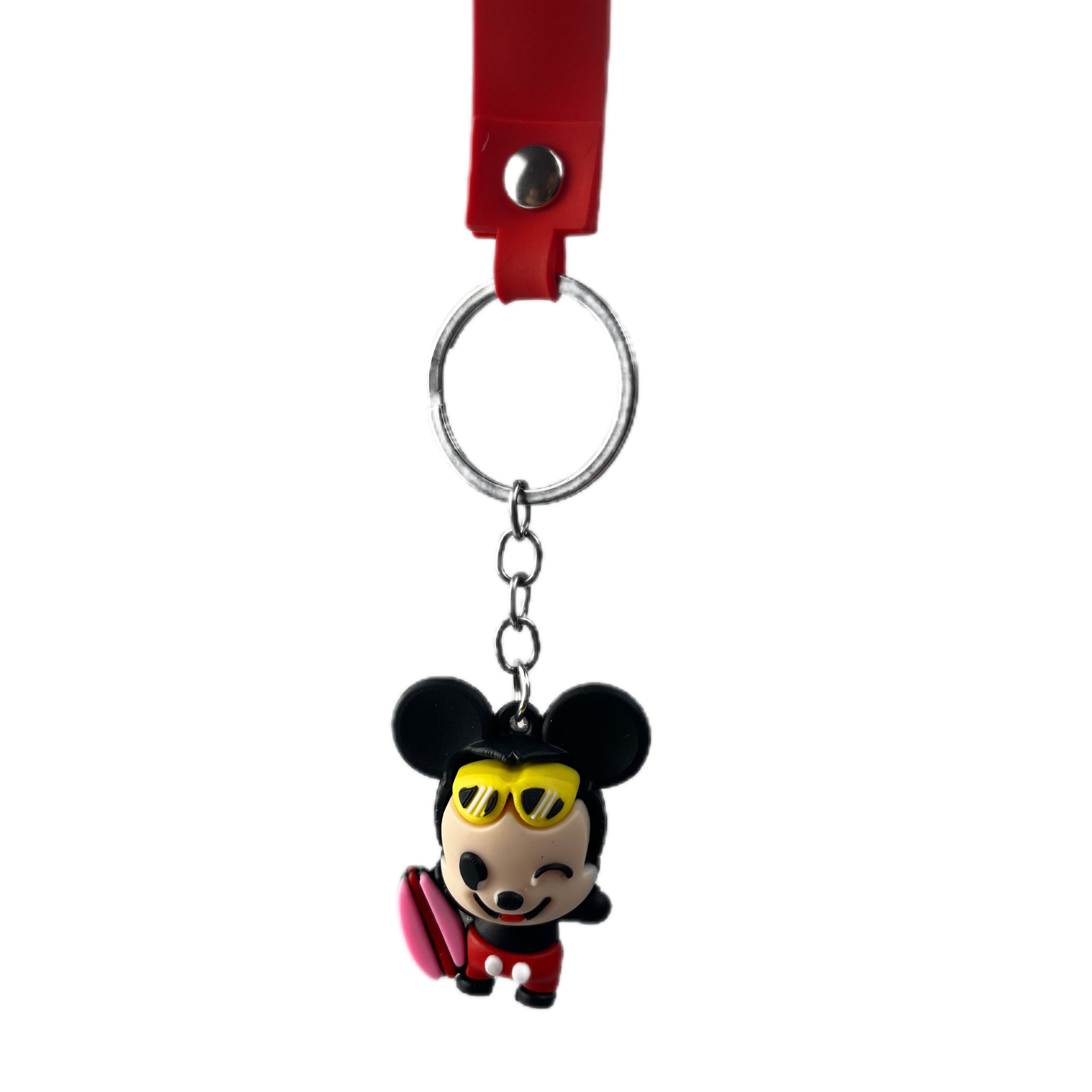 جاسوییچی و جاکلیدی طرح MINNIE قرمز و مشکی