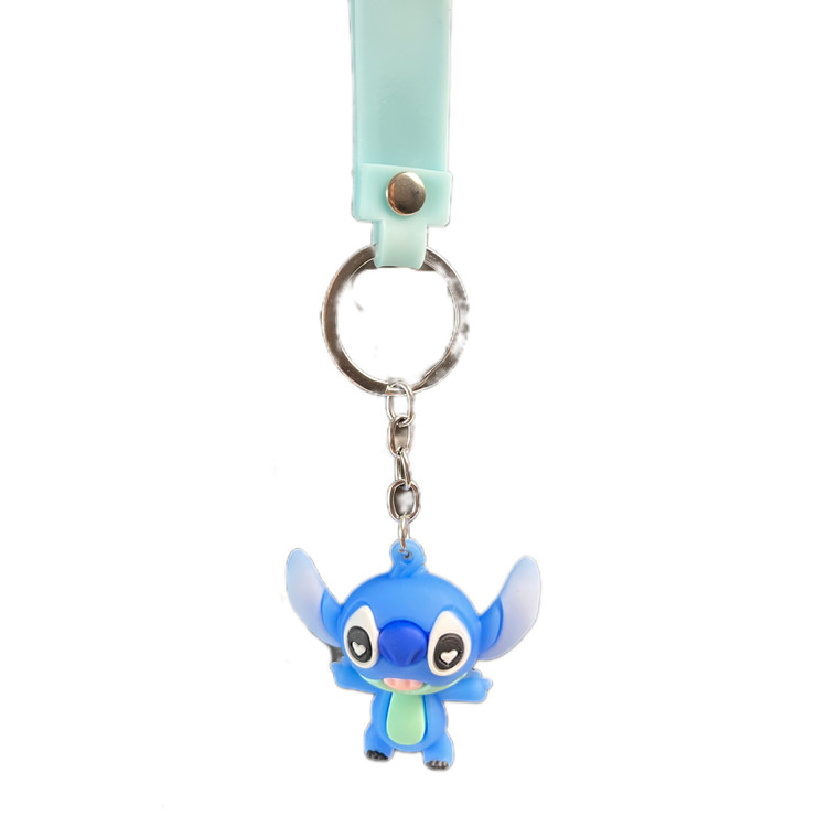 جاسوییچی و جاکلیدی طرح استیچ Stitch آبی