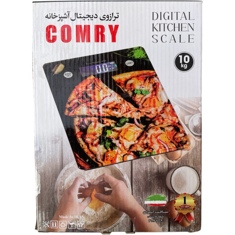 ترازوی دیجیتال آشپزخانه COMRY مدل 10 کیلیوگرم