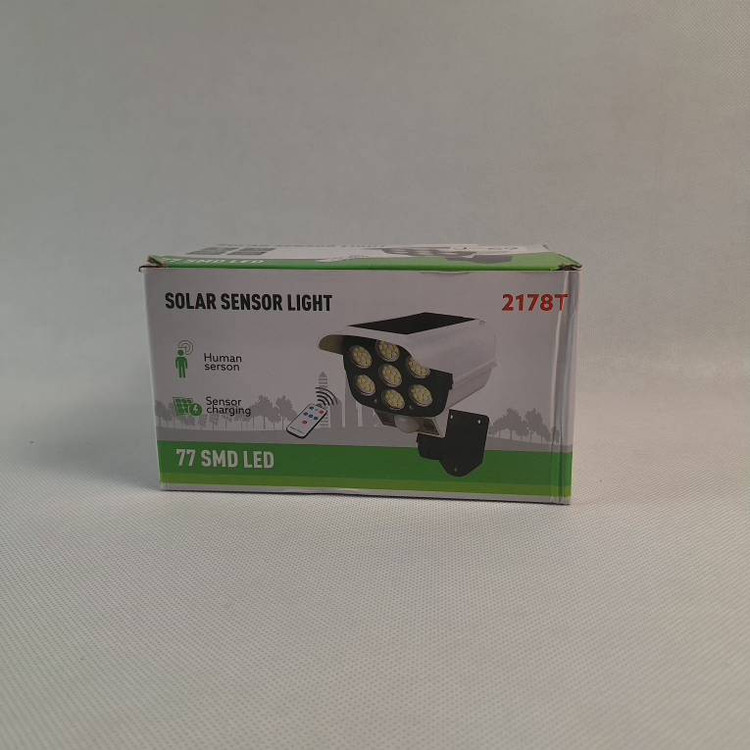 پروژکتور خورشیدی طرح ماکت دوربین 77 smd-led مدل -2178T