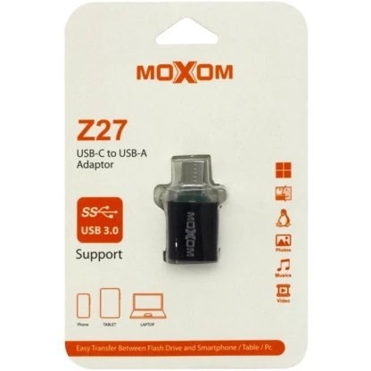 تبدیل OTG یواس بی به تایپ سی MOXOM مدل Z27