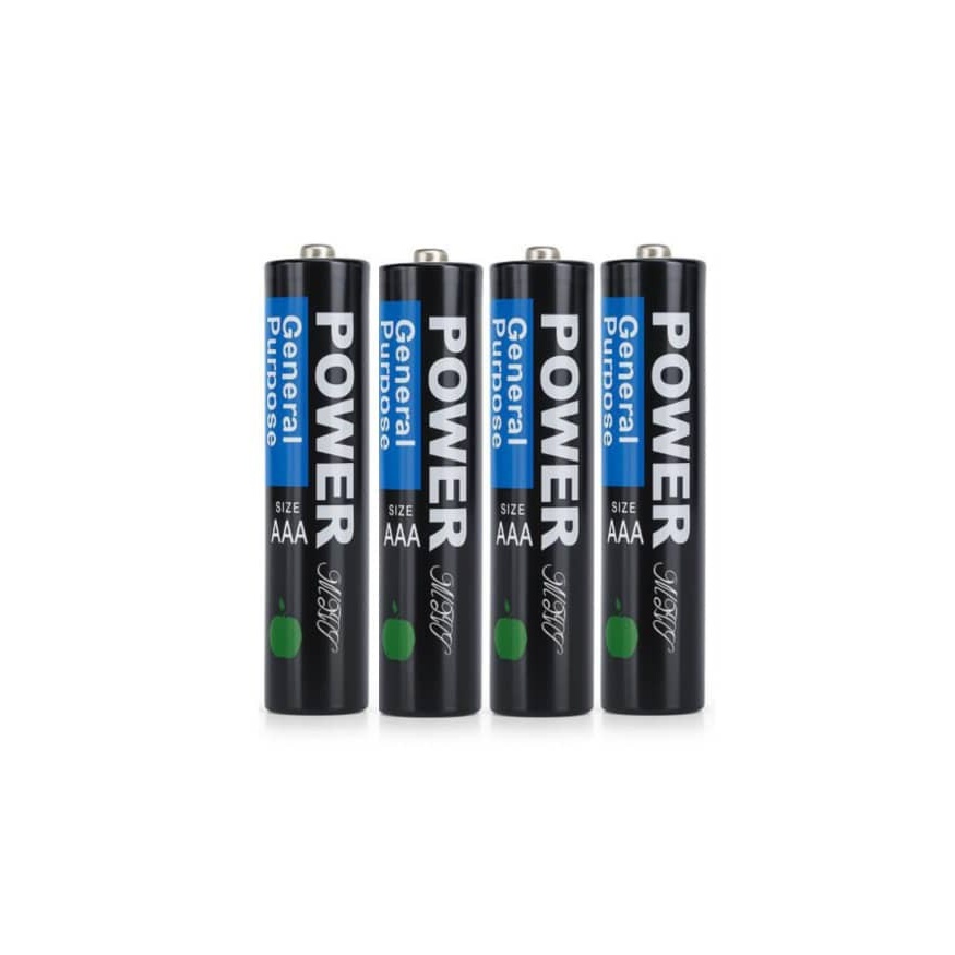 باتری نیم قلمی Power AAA R03 (بسته 4عددی)