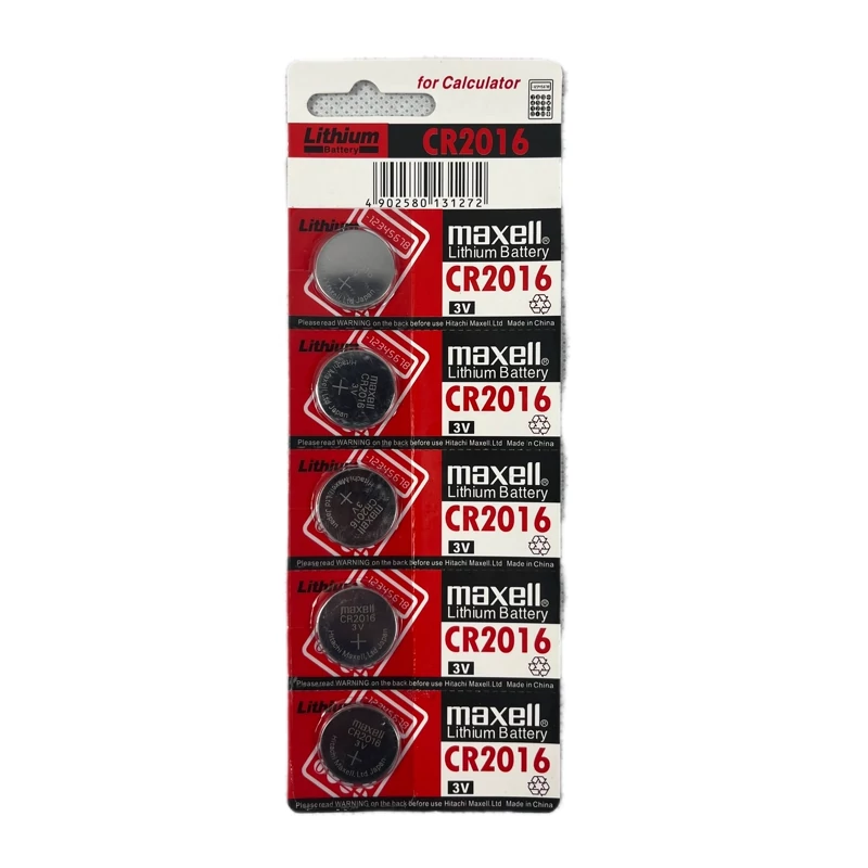 باتری سکهای لیتیومی مکسل 3ولت مدل Maxell-CR2016 (تک عددی)