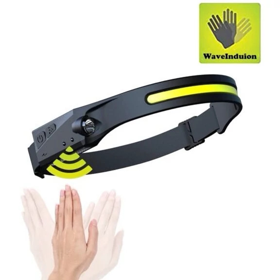 هدلامپ شارژی سنسوردار مدل W689-1 (هدلایت تک لاین)