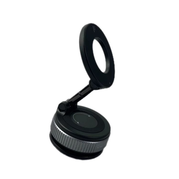 هولدر و پایه نگهدارنده موبایل مدل X68 گرد مگنتی و چرخش 360درجه و چسبی قابل تنظیم مشکی