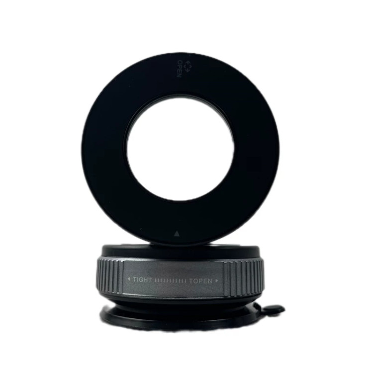 هولدر و پایه نگهدارنده موبایل مدل X68 گرد مگنتی و چرخش 360درجه و چسبی قابل تنظیم مشکی