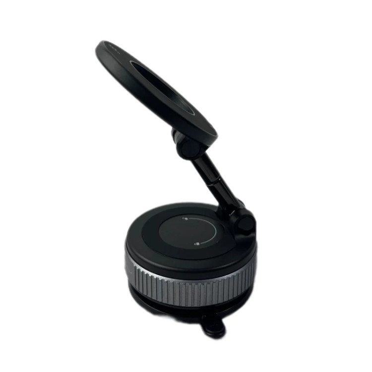 هولدر و پایه نگهدارنده موبایل مدل X68 گرد مگنتی و چرخش 360درجه و چسبی قابل تنظیم مشکی