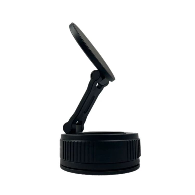 هولدر و پایه نگهدارنده موبایل مدل ML-251 گرد مگنتی و چسبی قابل تنظیم مشکی