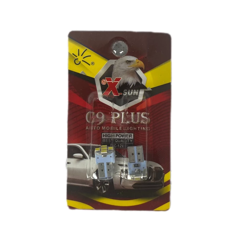 لامپ 5تایی SMD برند X-SUN مخصوص چراغ کوچک و صندوق عقب خودرو (بسته 2عددی)
