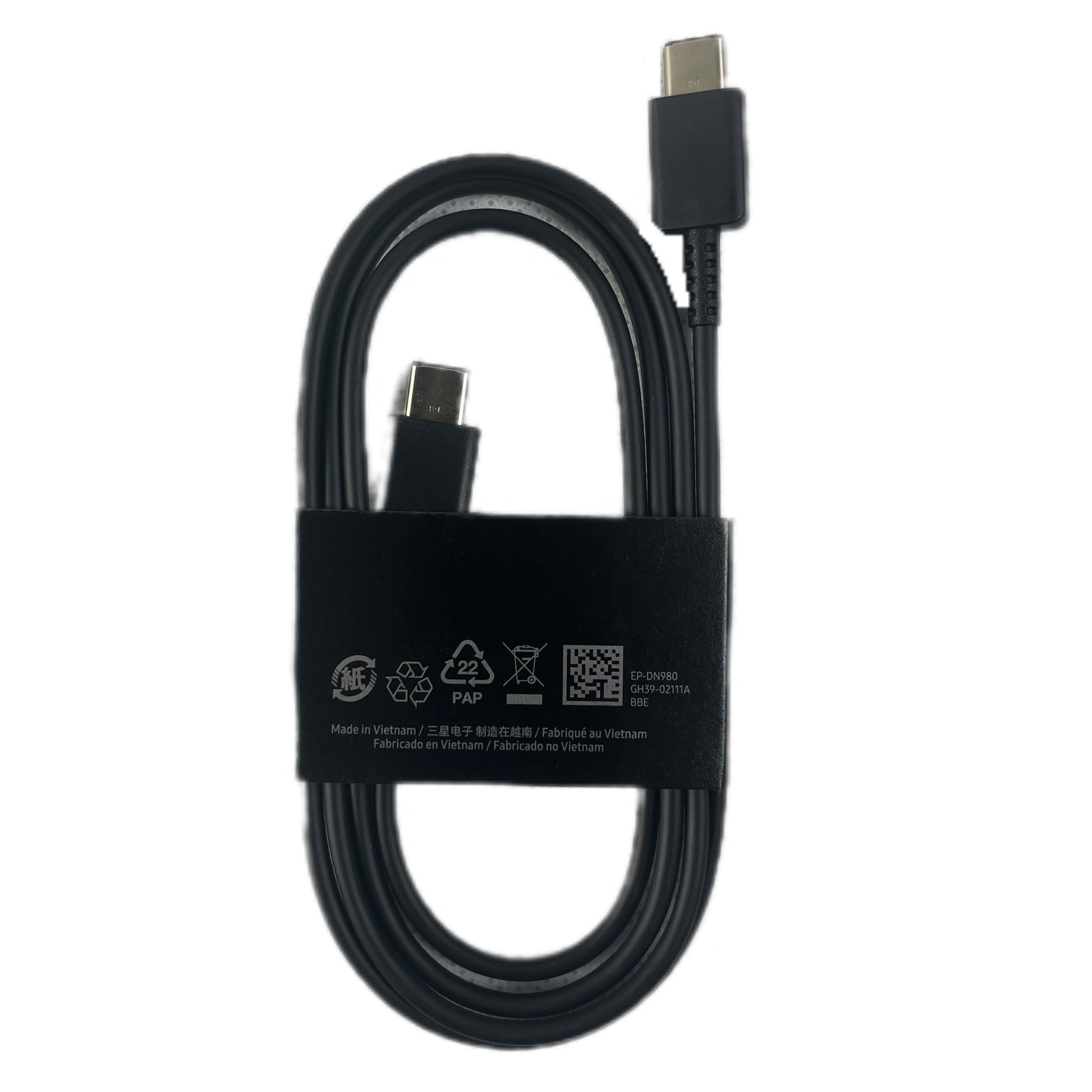 کابل شارژ سوپرفست 2سر تایپ سی اورجینال و سرجعبه کد M401D (ساخت ویتنام)