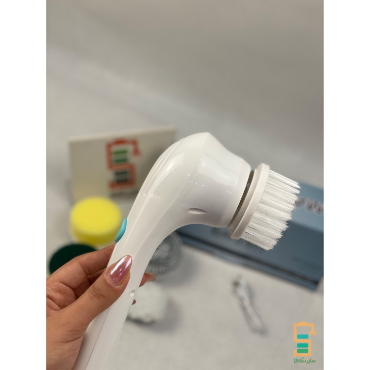 فرچه شارژی مسافرتی Magic Brush مدل 5کاره 5سر سفید