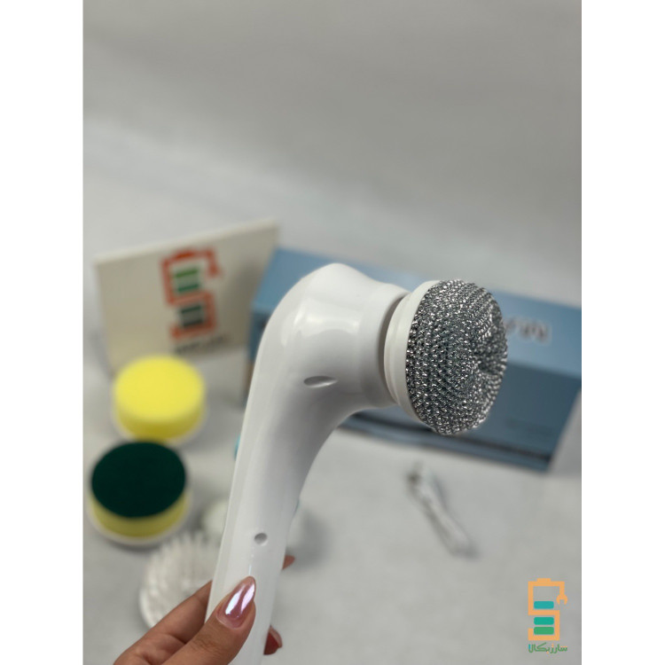 فرچه شارژی مسافرتی Magic Brush مدل 5کاره 5سر سفید