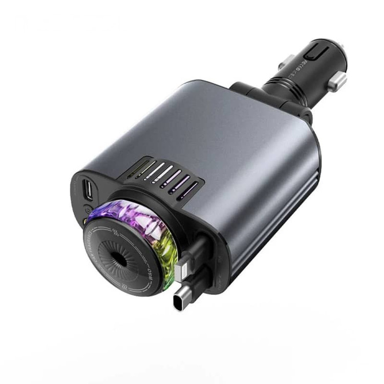 شارژر فندکی 5 کاره خودرو STARLIGHT CAR CHARGER مدل D1
