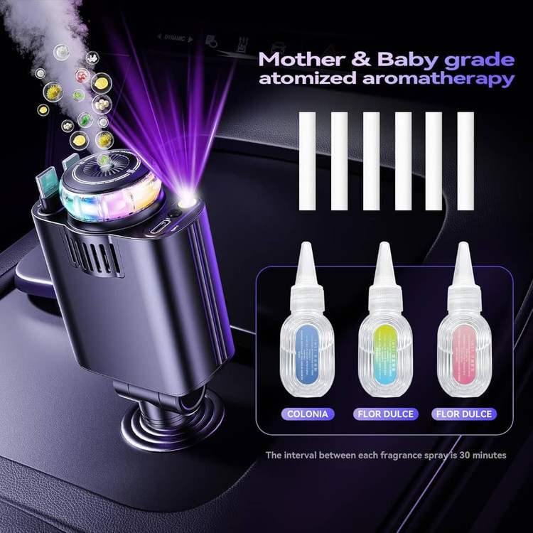 شارژر فندکی 5 کاره خودرو STARLIGHT CAR CHARGER مدل D1