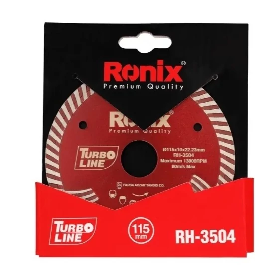 صفحه گرانیت بر توربو 115 میلی متری رونیکس مدل RH-3504