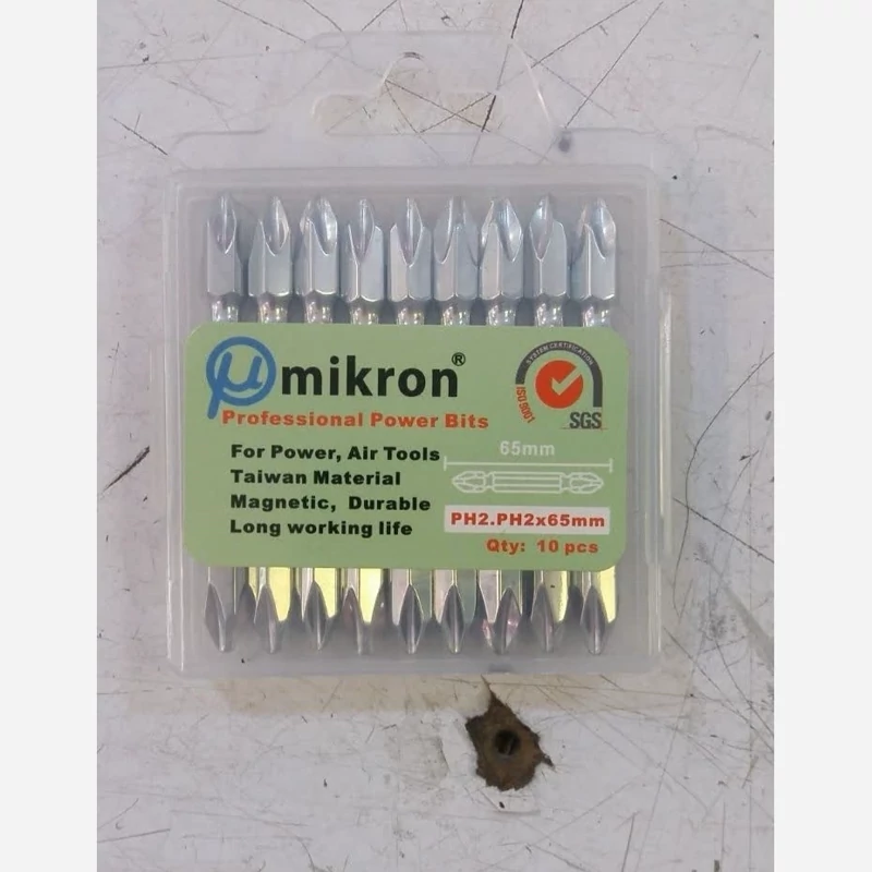 سری پیچ گوشتی دو سر چهارسو مارک mikron