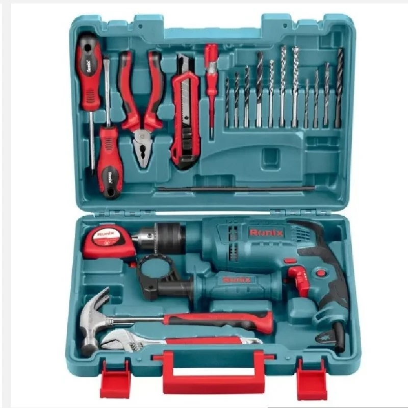 کیت دریل چکشی رونیکس مدل Rs-0001