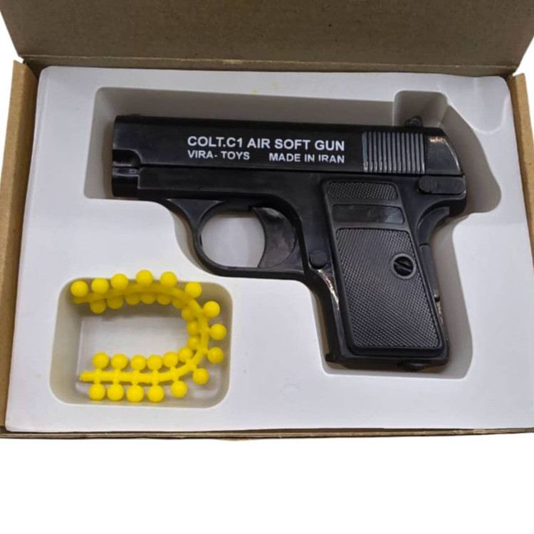 تفنگ بازی ناب سل مدل کلت metal airsoftgun c1