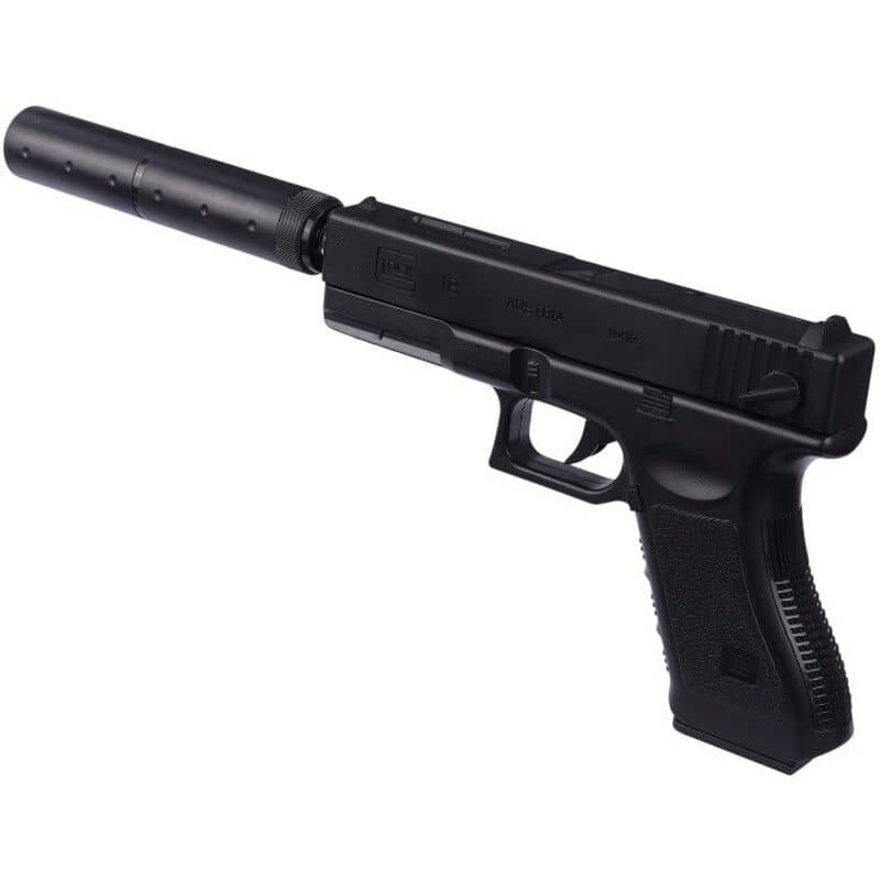 تفنگ بازی ناب سل مدل کلت کد COLT TOY GUNMETAL P-180  مناسب برای نوجوانان