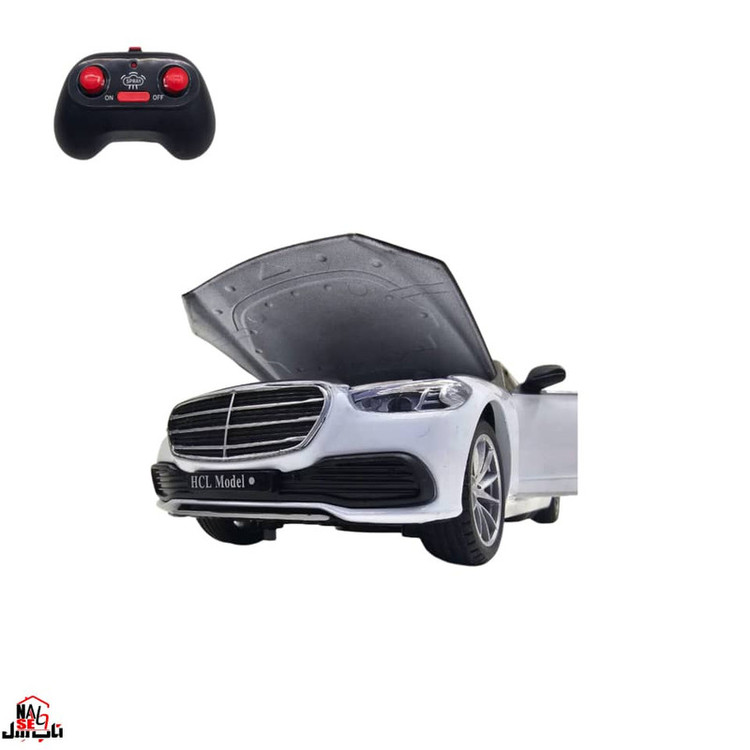 ماشین بازی کنترلی ناب سل مدل بنز میباخ دودزا شارژی فلزی چراغدار موزیکال MERCEDES BENZ MAYBACH