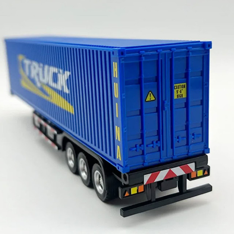 ماکت ماشین ناب سل مدل تریلی کانتینر دار فلزی هوینا کد CONTAINER TRUCK 1732 SCALE 1:50