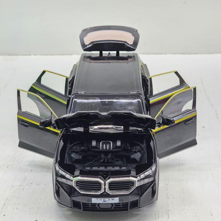 ماکت ماشین ناب سل مدل ب ام و دودزا فلزی شاسی بلند ایکس ام BMW XM به همراه جاسوییچی