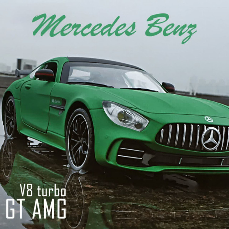 ماکت ماشین ناب سل مدل مرسدس بنز چه ژی دودزا فلزی اسپرت چراغدار موزیکال MERCDES BENZ AMG GTR NAAB001 به همراه جاسوییچی