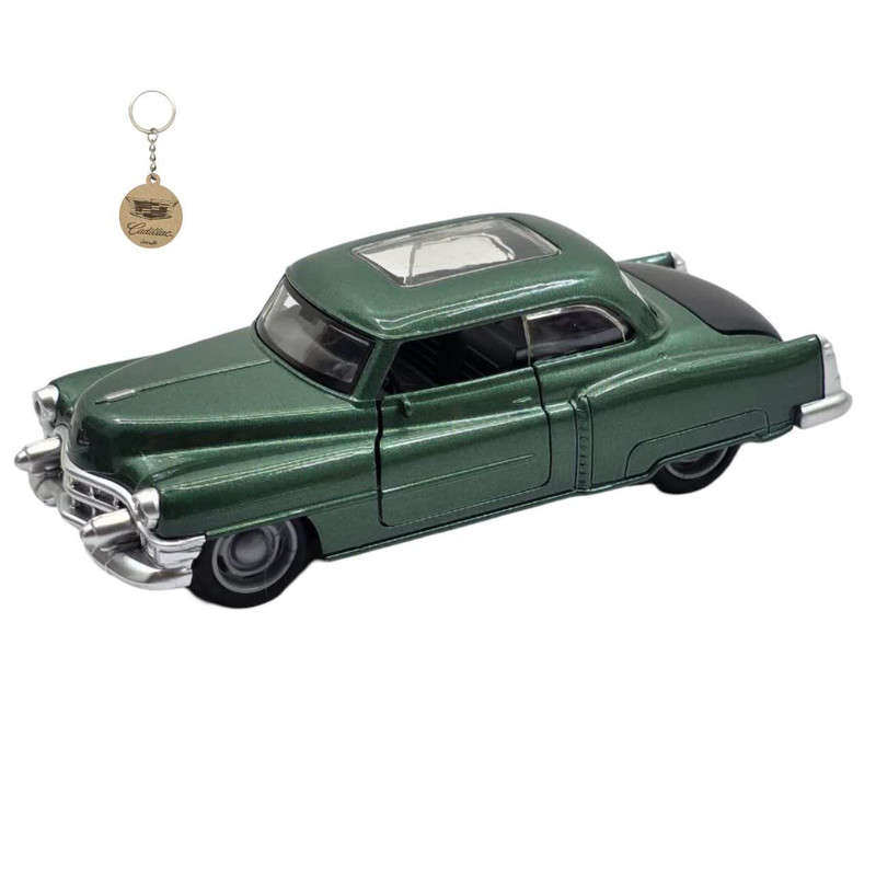 ماکت ماشین ناب سل مدل کادیلاک الدرادو کلاسیک فلزی چراغدار موزیکال CADILLAC ELDORADO به همراه جاسوییچی