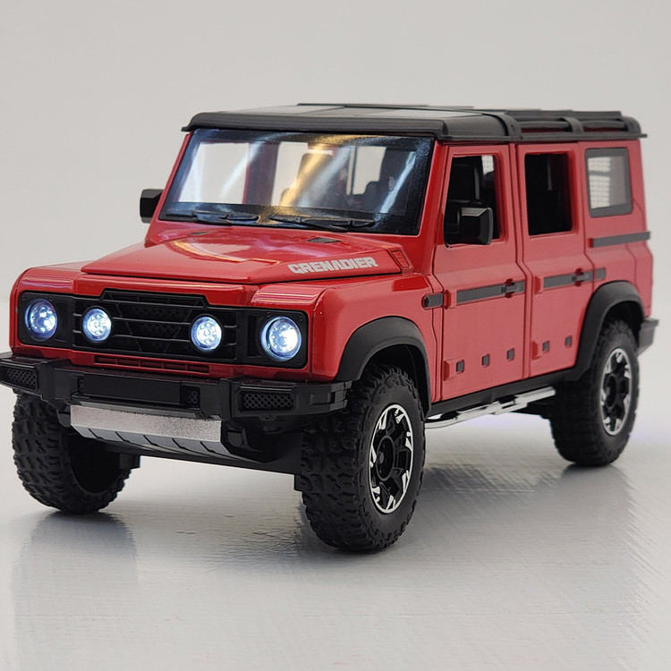 ماکت ماشین ناب سل مدل فلزی درب بازشو LAND ROVER PAJAN طرح دودزا