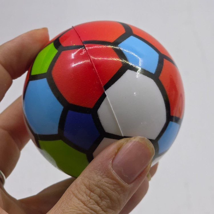توپ بازی ناب سل مدل پرشی هفت رنگ کد NAAB00123 JUMPING BALL