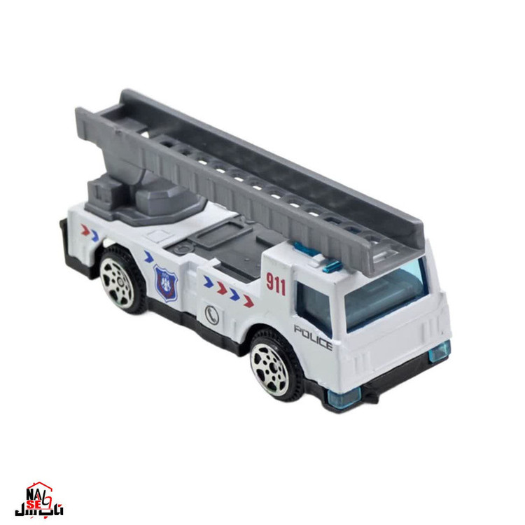 ماشین بازی ناب سل مدل بالابر پلیس باکس دار کد police car NAAB06
