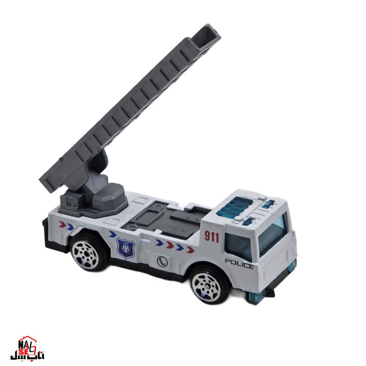 ماشین بازی ناب سل مدل بالابر پلیس باکس دار کد police car NAAB06