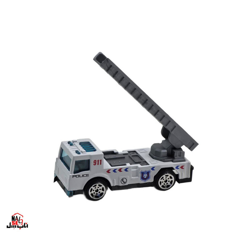 ماشین بازی ناب سل مدل بالابر پلیس باکس دار کد police car NAAB06